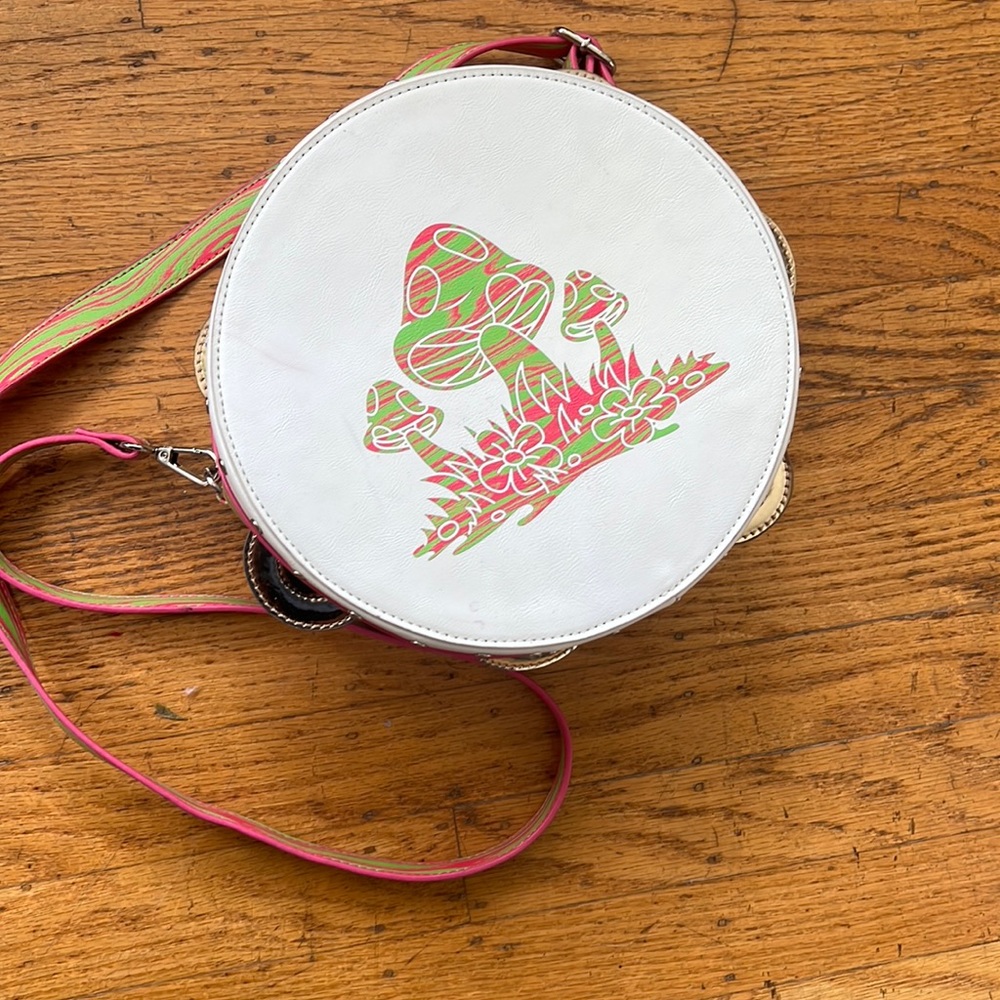Mushroom tambourine bag from Dolls Kill